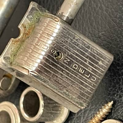 Kluson Single Line Tuners 60's RI Aged Nickel Relic Strat Tele JazzMaster image 6