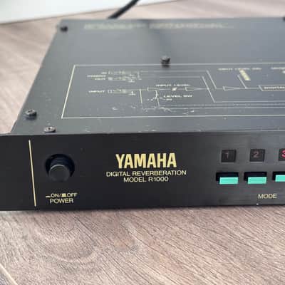Yamaha R1000 Digital Reverberation 1980s - Black image 8