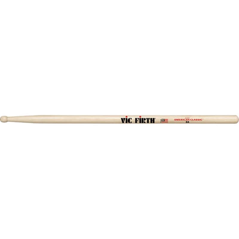 Vic Firth American Classic 3A Wood Tip Drumsticks image 1