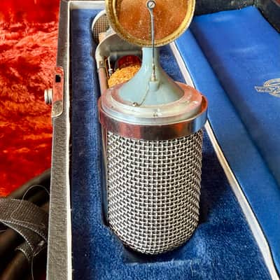 Neumann UM57 tube microphone system 1950’s - Nickel original vintage Gefell Germany m7 u47 image 6