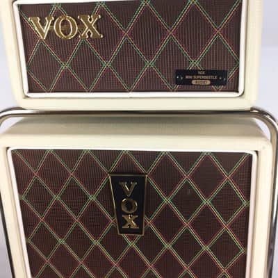 Vox MSB50 Mini Superbeetle Electric Guitar Stack, 50W, Ivory image 2