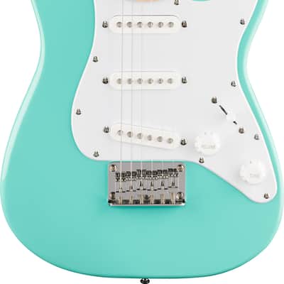 NEW Squier Mini Stratocaster - Sea Foam Green, Pro Set Up and Ready To Rock!! image 3