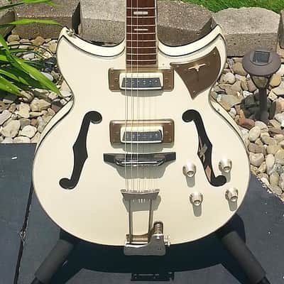Rare Matsumoku Sekova Barney Kessel Vintage 60s Lawsuit Hollowbody Electric Guitar Made in Japan image 6