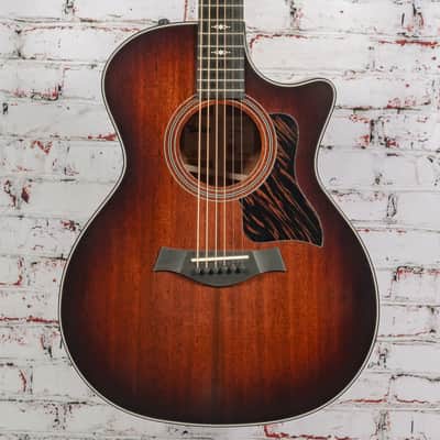 Taylor - (2025) 324ce - Acoustic-Electric Guitar - Mahogany/Mahogany - Shaded Edge Burst Top - w/ Hardshell Case - x5009 image 1