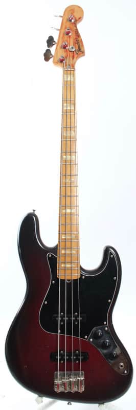 1975 Fender Jazz Bass violet burst image 1
