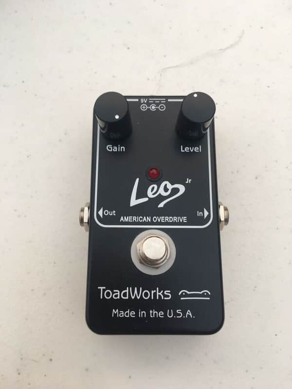 Toadworks Leo Jr. American Overdrive Distortion Guitar Effect Pedal Made In USA image 1