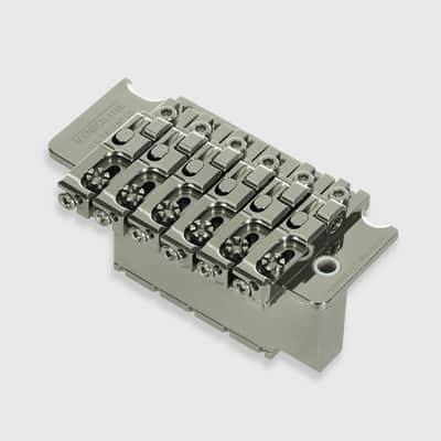 Tremoline FT36-R3-SP Stainless Steel double locking tremolo + R3 (42.8mm) Locking Nut, low profile image 5