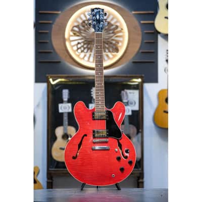 2011 Gibson ES-335 Dot figured cherry image 2