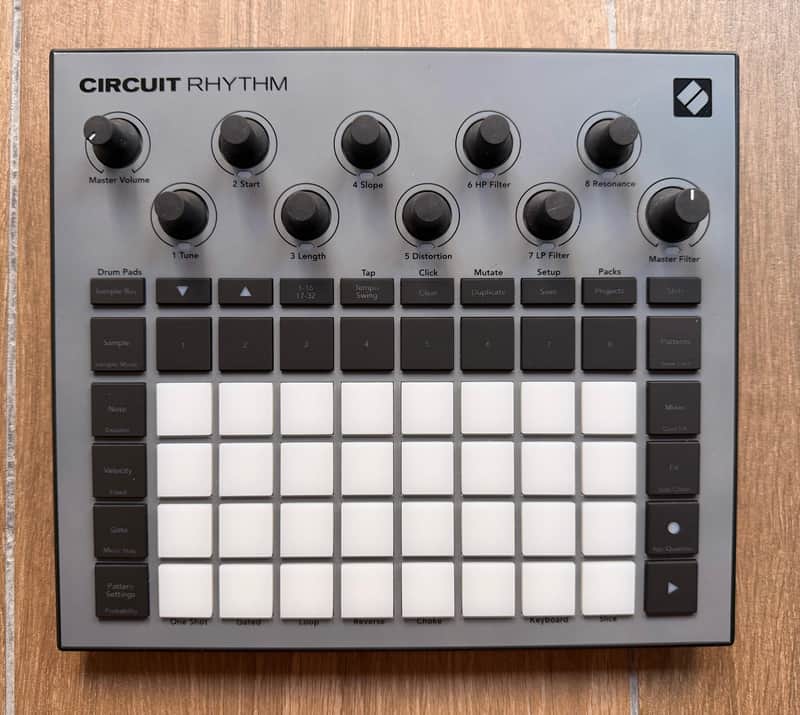 Novation Circuit Rhythm Groovebox 2021 - Present - Black image 1