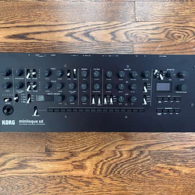 Korg Minilogue XD Module 2019 - Present - Black image 1