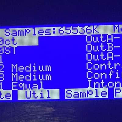 Kurzweil K2000/K2000R , Korg 01/w, Korg Wavestation, led lcd display with ribbon cable image 2