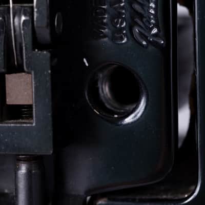 Kramer USA American Custom Gibson 490R / 498T Humbucker Pickups 1986-1987 Black Reverse Headstock image 6
