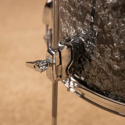 2018 Ludwig Legacy Mahogany Black Diamond Pearl Drum Set image 7
