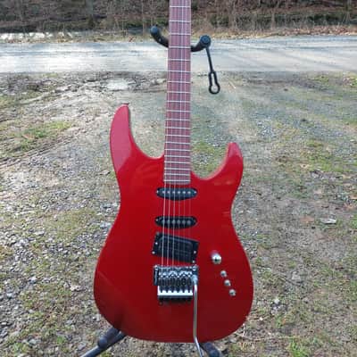 Kramer American Pacer Custom I Purpleheart Fretboard Stainless Steel frets Dimarzio PAF Brass Block image 4