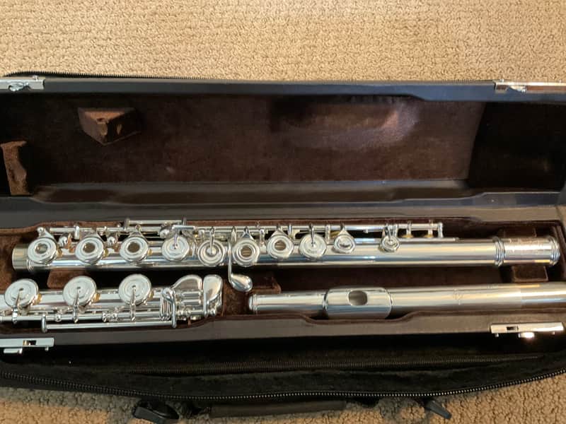 Di Zhao DZ 500 Flute B foot, Sterling Head, Split E key Nice! image 1