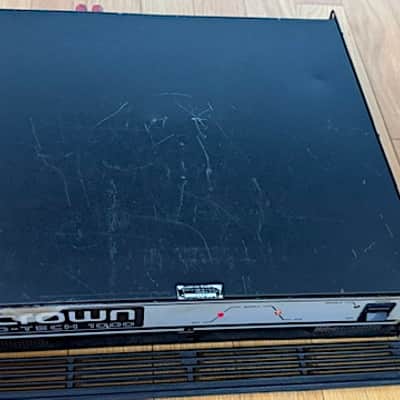 Crown Micro-Tech 1000 Silver & Black Professional 2 Spc Rack Mount Stereo Power Amplifier, Tested image 4