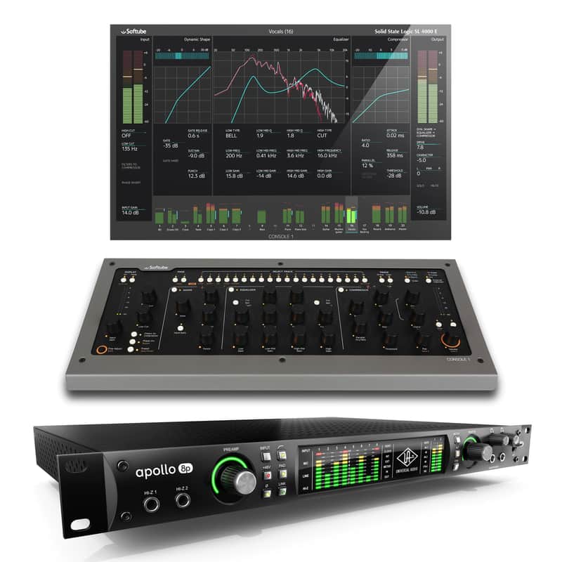 Universal Audio Apollo 8p Thunderbolt AI QUAD Processing w/Softube