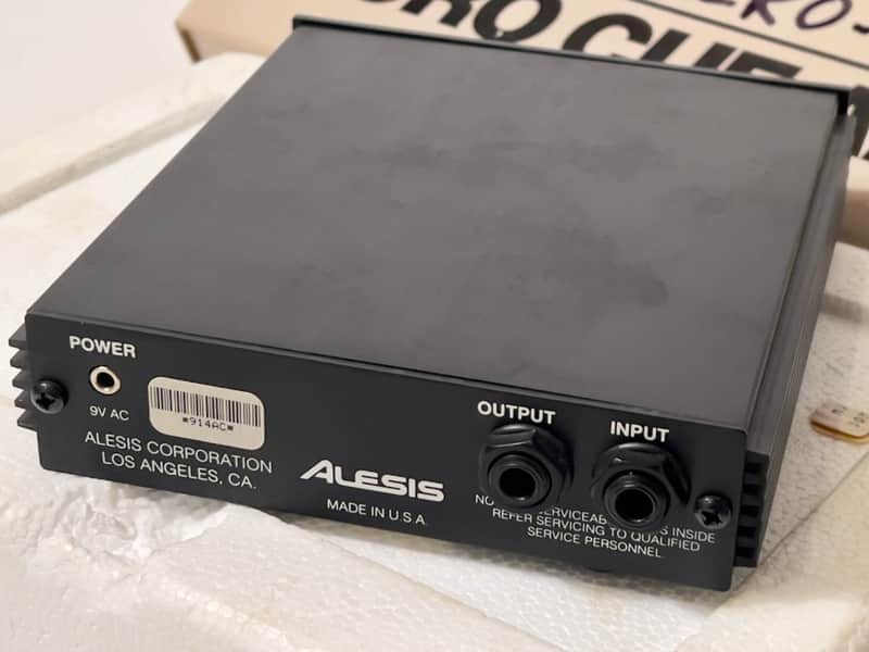 Alesis Micro EQ Parametric Equalizer w/ power supply - made in USA