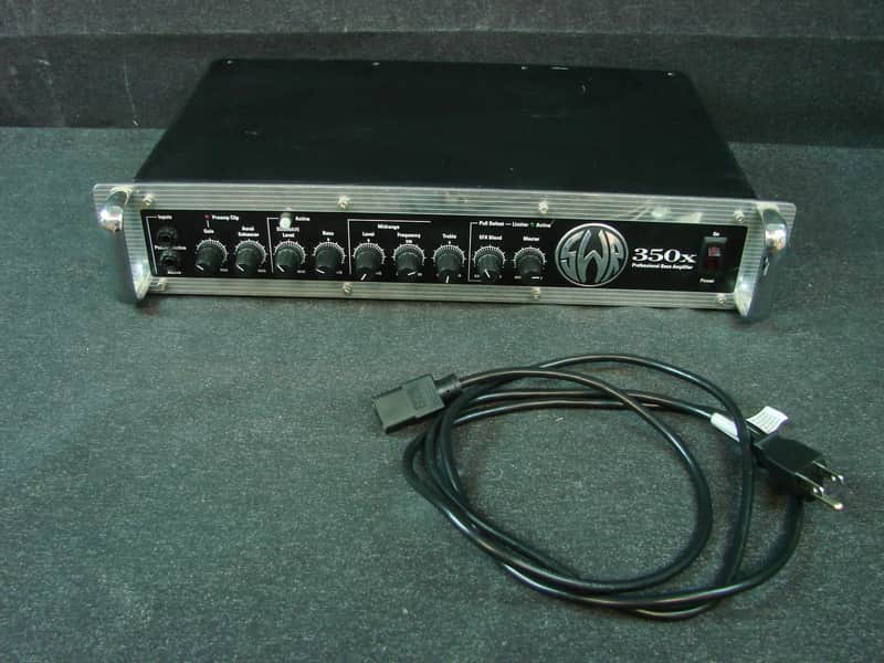 SWR 350x 840 Watt Bass Amplifier Head image 1