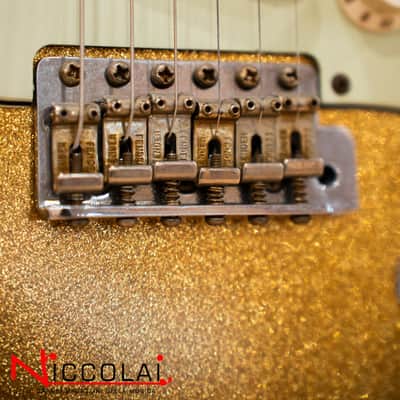 Fender Greg Fessler 1964 Gold Sparkle Relic Stratocaster LTD Custom Shop Limited Edition image 5