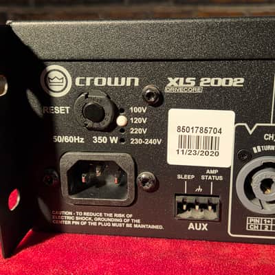 Crown XLS-2002 2-Channel 650w Power Amplifier image 11