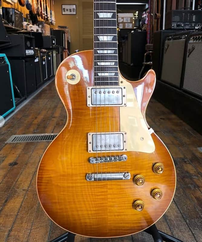 Gibson Custom Shop Historic '58 Les Paul Standard Reissue 2018 - Honey Lemon Fade VOS image 1