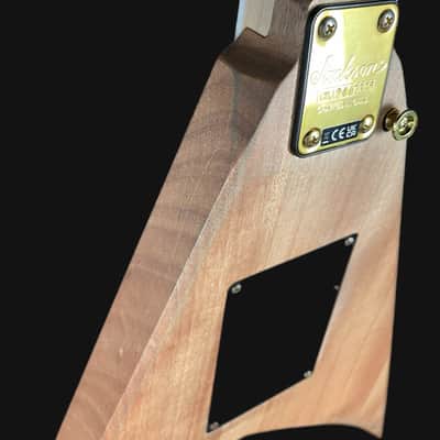 Jackson JS32 MAH Rhoads Flying V Electric Guitar in Natural image 10