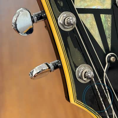 Greco Les Paul, Ebony (Black), Vintage 1974, Made In Japan, EG380B image 12