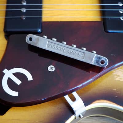 1961 Epiphone Casino E-230TD Vintage Electric Guitar by Gibson, Sunburst ES-330 w/ hsc image 20