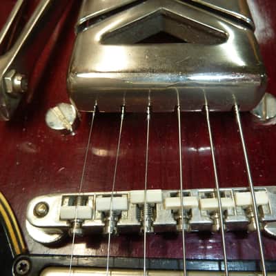 Gibson Les Paul Standard with Sideways Vibrola 1961 - 1962 - Cherry image 9