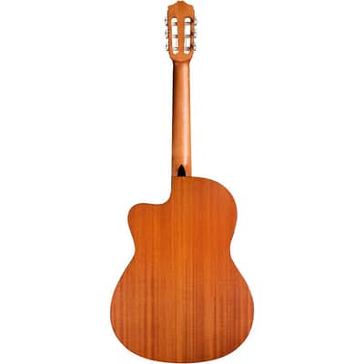 Cordoba C1M-CE Protege Cutaway Nylon-String Acoustic-Electric Classical Guitar Natural image 4