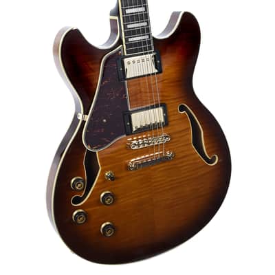 Ibanez AS93FML Artcore Expressionist Semi-Hollow Body Violin Sunburst image 2