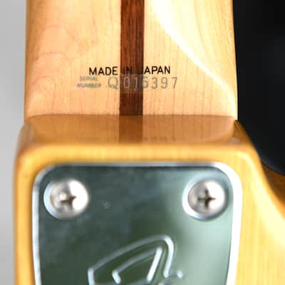 Fender  MIJ ST72 1993 - Natural Ash image 4