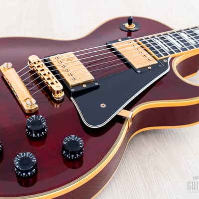 1997 Gibson Les Paul Custom Wine Red, 100% Original w/ Case image 6