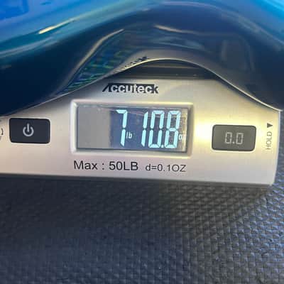 1995 USA Hamer Eclipse Turquoise Flip Flop image 17