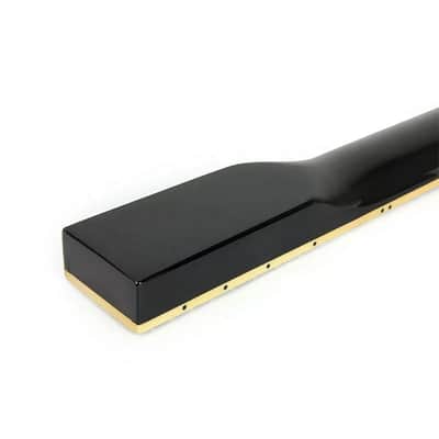 Black Gloss Les Paul-Style Guitar Neck, 22 Fret, Maple & Rosewood Fretboard image 8