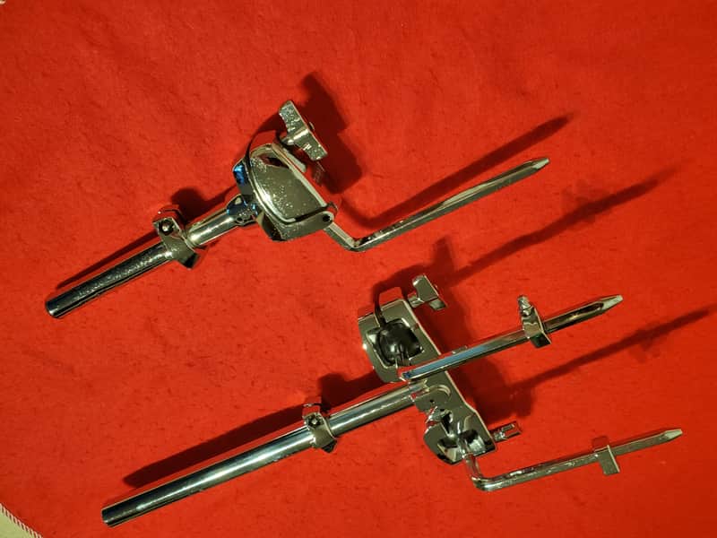 2PC Mapex Bass Drum/Tom Drum Mounting Arms Set - 2 Ultra Clean Perfect 10's. image 1