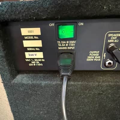 Trace Elliot V Type 5001 Bass Combo 4 x 8" speaker 300 Watt SOUND - schwarz image 5