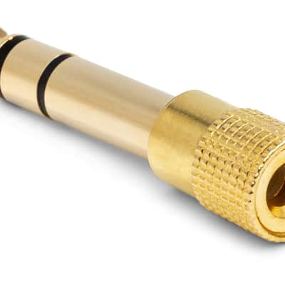 HOSA GHP-105 Headphone Adaptor, 3.5 Mm TRS To 1/4 In TRS image 2