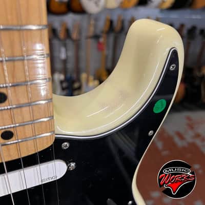 Fender 1982 American Stratocaster White + Emg Dg20 Dav ID Gilmour Set True Vintage image 8