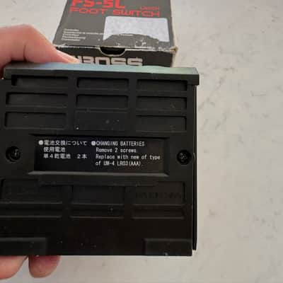 Boss FS-5L Latching Footswitch 1986 - Present - Black image 7