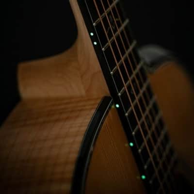 Cort Gold Passion Modern Concert Acoustic-Electric Guitar w/ Hard Case, Natural Glossy image 12