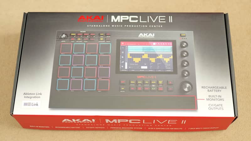 Akai MPC Live II Standalone Sampler / Sequencer 2020 - Present - Black image 1