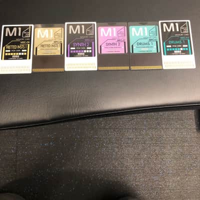 Korg M1 Prog/Combi Sound Cards for Synth2,Fretted Inst,Drums