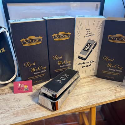 Vox VRM-1 LTD REAL MCCOY WAH PEDAL LIMITED EDITION 2024 - Silver image 9