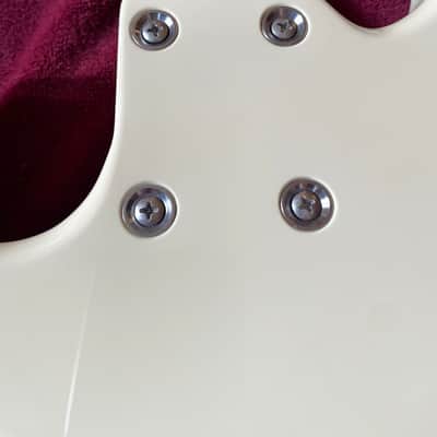 D.LAKIN 6034 USA "Wilkins Thin Skin Poly" Olympic White Jazz Bass image 13