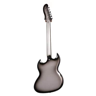 Woodrite Guitars Switchblade HT Guitar Aged Silverburst image 4