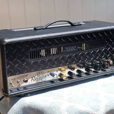 Mesa Boogie Dual Rectifier Rev F (Black face / Chrome Chassis) image 2