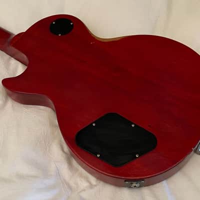 2012 Gibson Les Paul Studio Bigsby Vibrato - Heritage Cherry Satin - Free Pro Setup image 10
