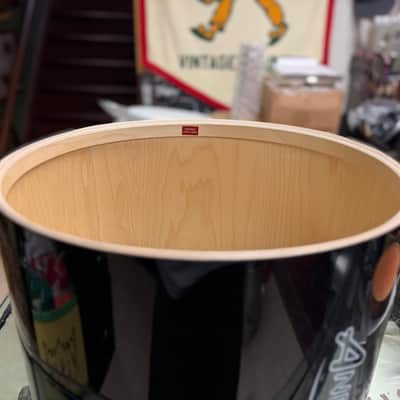 Andante Snare Drum Shell - Black Lacquer 10x14 image 3